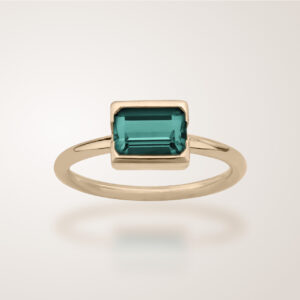 Bague Amazona, or jaune