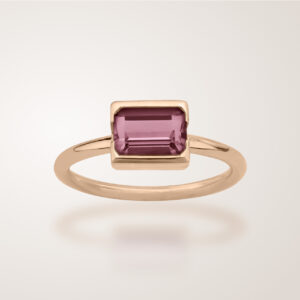 Bague Amazona, or rose