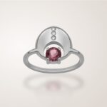Bague Origin, or blanc