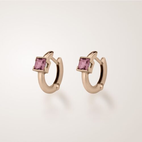 Boucles-d'oreilles Amazona, or jaune