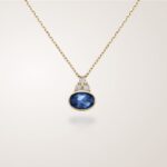 Collier Omamori, or jaune