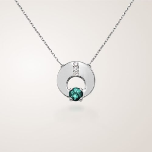 Collier Origin, or blanc