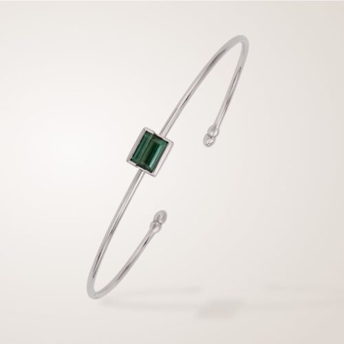 Bracelet Amazona, or blanc