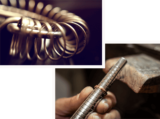 sandreta jewelry, fabrication de bijou en france, taille de bague